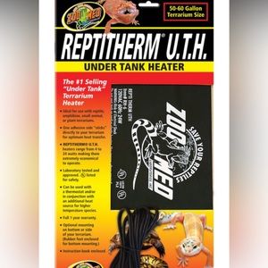 BNIB 50-60 GALLON TANK SIZE REPTITHERM U.T.H. (Under Tank Heater) UNOPENED